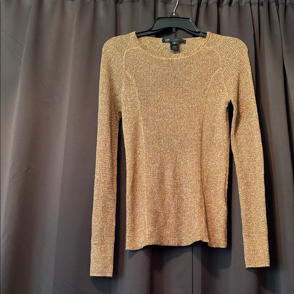 Marc By Marc Jacobs Metallic Sweater Size M